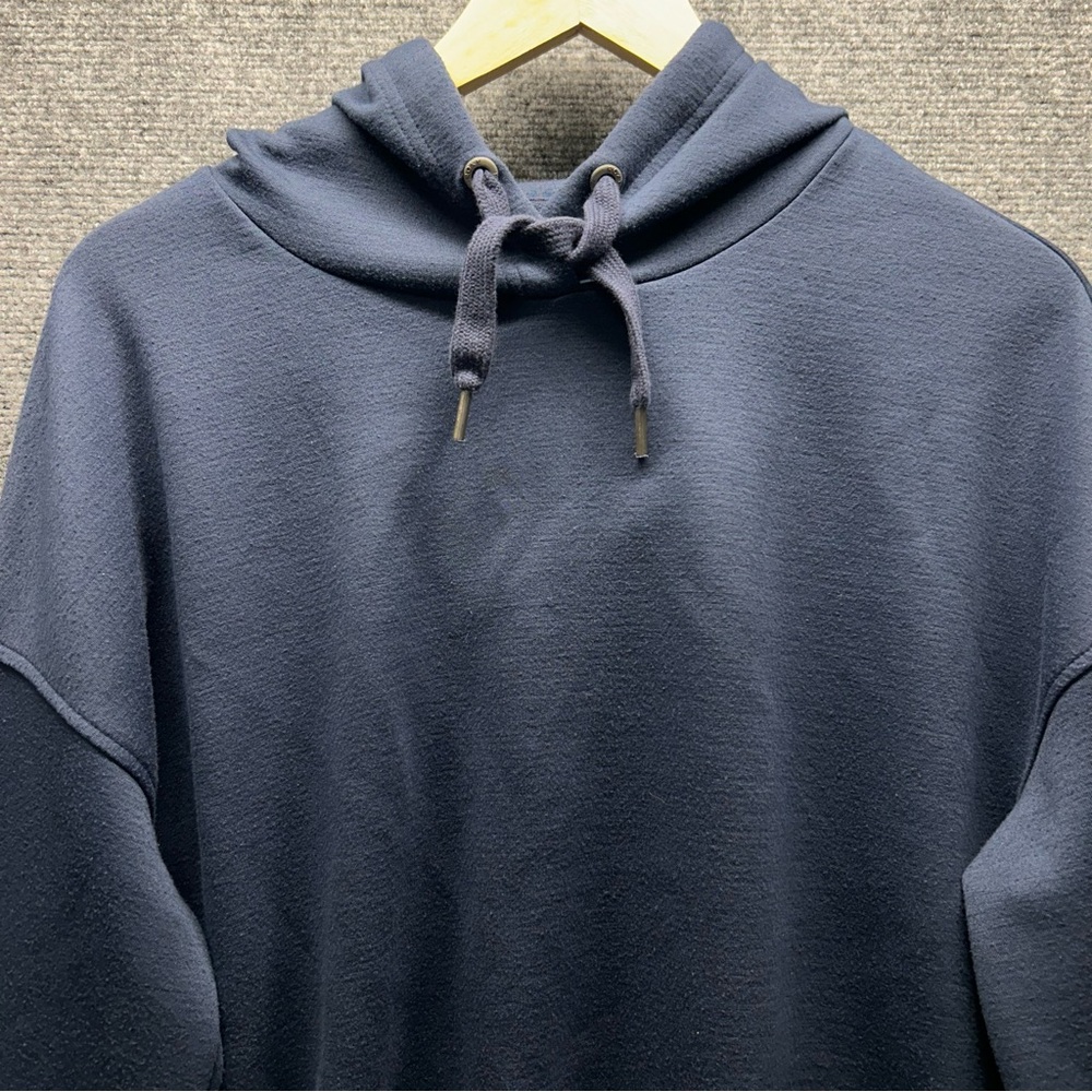 ROXY Hoodie Sweatshirt Navy Blue Size Medium - Picture 4 of 7